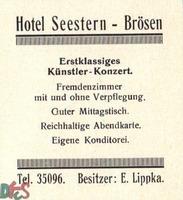 Reklama Hotelu Seestern