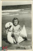 Kąpiel z łabędziem - lata 50-te